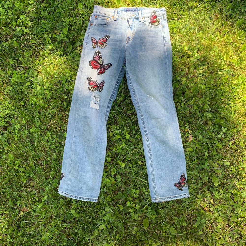 Butterfly jeans